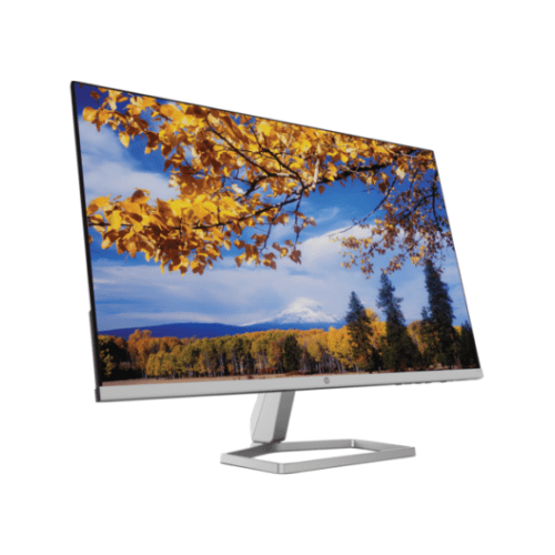 HP M27f Ultraslim Monitor, Full HD (1920 x 1080) 27-Inch (2 HDMI, 1 VGA) - Silver / Black - Image 2