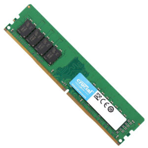 Crucial 8GB Single DDR4 2400 MT/s (PC4-19200) SR x8 DIMM 288-Pin Memory - CT8G4DFS824A