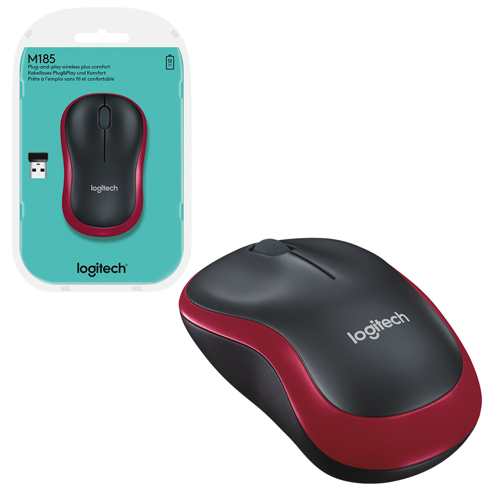 Logitech WIRELESS MOUSE M185 - Image 2