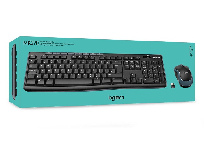 Logitech MK270 Wireless Keyboard and Mouse Combo - Image 2