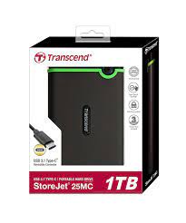 1 TB-Transcend storejet 25M3 External Hard Drive - Image 2